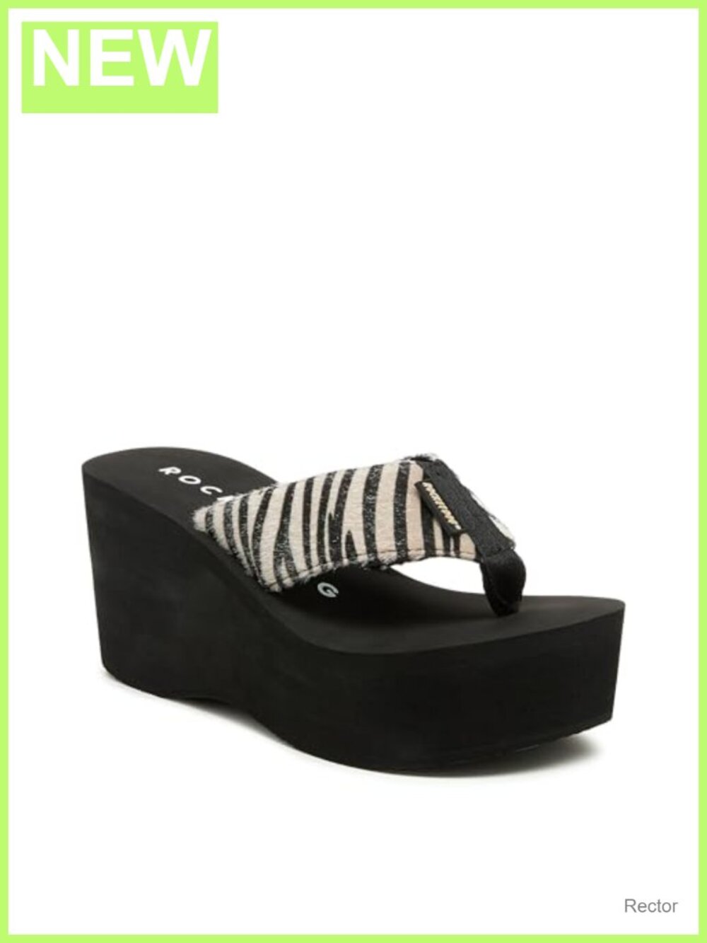 Rocket Dog Crush Comfort Foam Platform Flip Flop Sandals Wedge